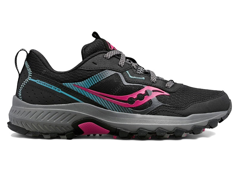 Saucony Excursion TR16 Black Fuchsia (Women's)