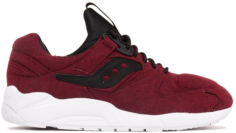 Saucony Grid 9000 HT Jersey Maroon Black