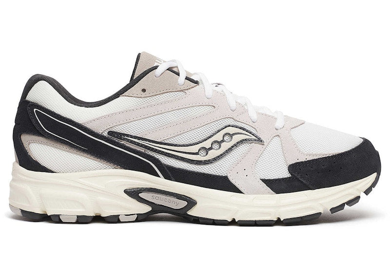 Saucony Grid Ride Millennium Suede White Black