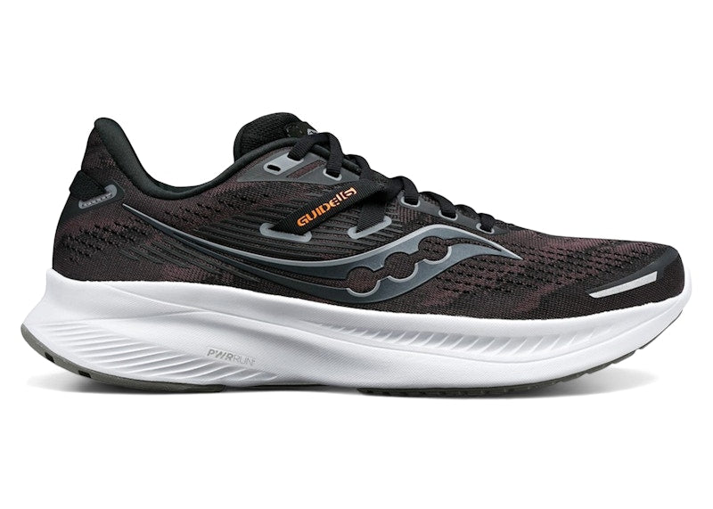 Saucony Guide 16 Black Orange White (Women's)