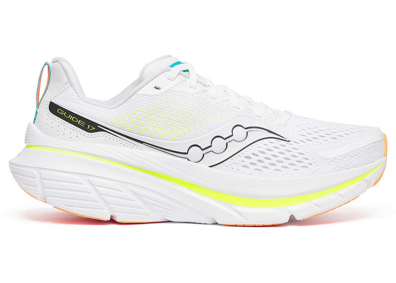 Saucony Guide 17 White Black