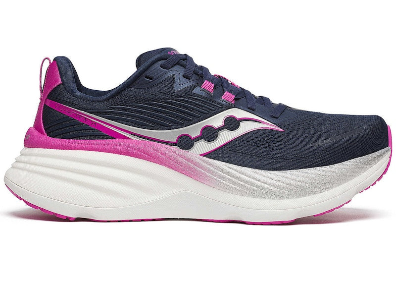 Saucony Hurricane 24 Navy Fuchsia (Women's)