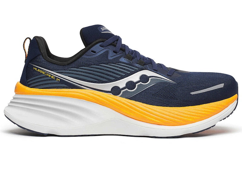 Saucony Hurricane 24 Navy Peel