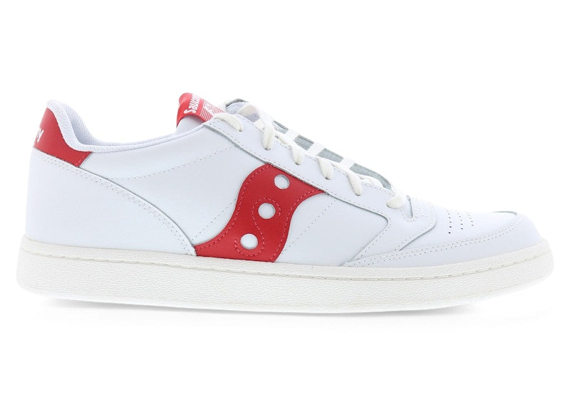 Saucony Jazz Court PU White Red
