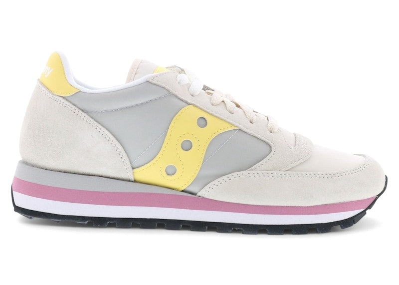 Saucony Jazz Triple Grey Yellow (Women's)