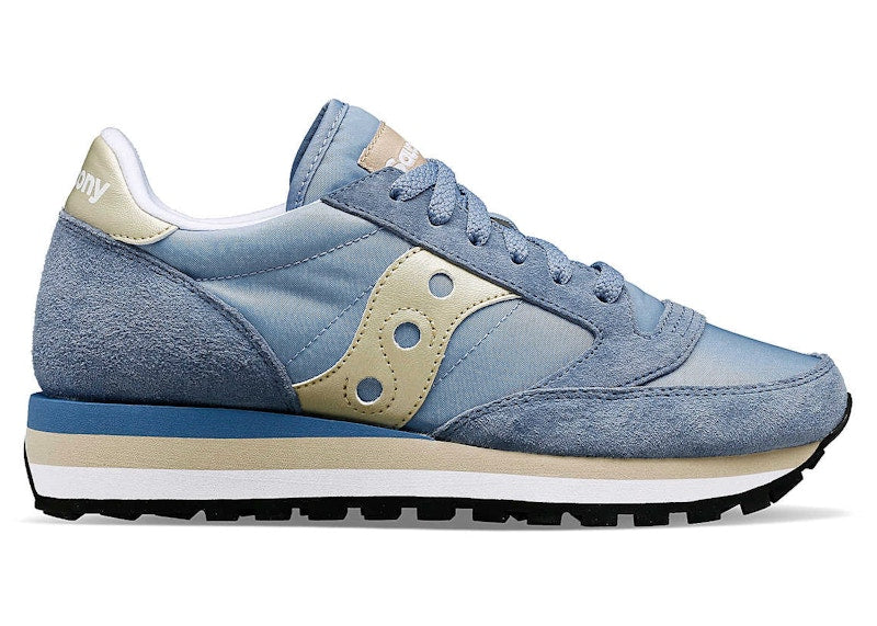Saucony Jazz Triple Light Blue Gold (Women's)
