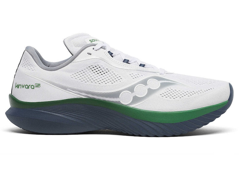 Saucony Kinvara 15 White Navy