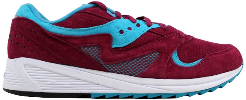 Saucony Originals Grid 8000 Premium Sneaker Merlot