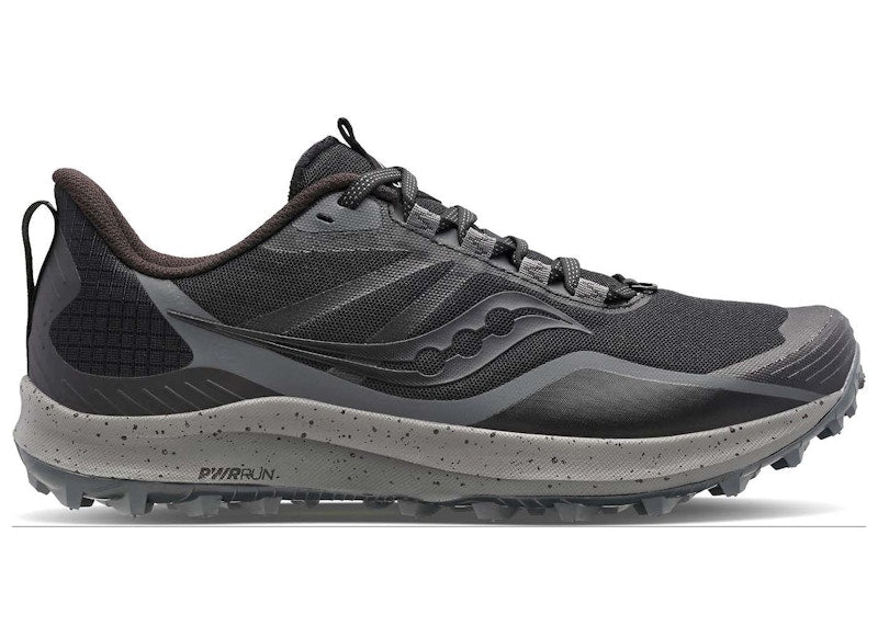 Saucony Peregrine 12 Black Charcoal