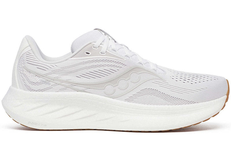 Saucony Ride 18 White Gum