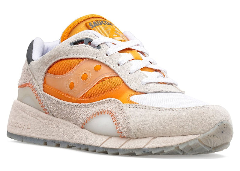 Saucony Shadow 6000 Transparent White Orange