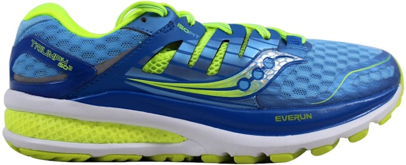 Saucony Triumph Iso 2 Blue/Light Blue-Citron (Women's)