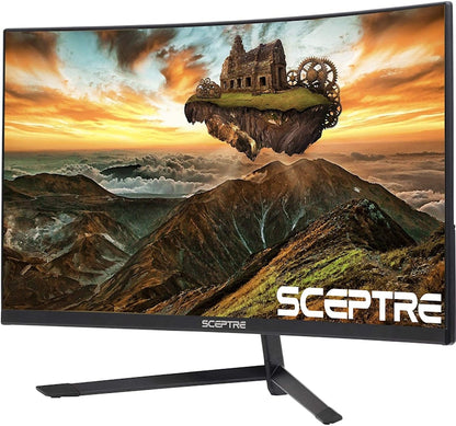 Sceptre Curved 27" 1920 x 1080 Gaming Monitor C275B-1858RN Black