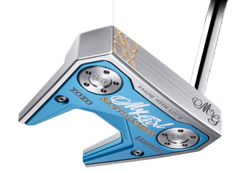 Scotty Cameron 2023 My Girl 34" Mallet Putter Turqoise/Silver