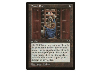 Scroll Rack Magic: The Gathering TCG Tempest Rare #298 (Ungraded)