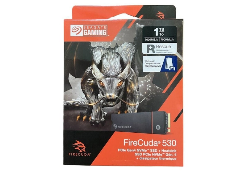Seagate Firecuda 530 M.2 NVMe Internal SSD 1TB 576139