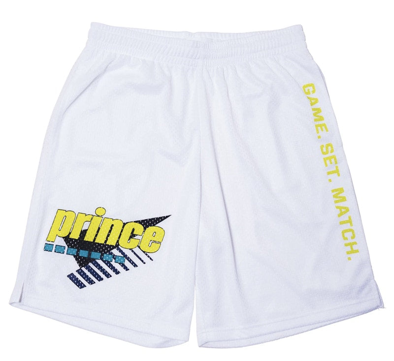 Sean Wotherspoon x Prince Game Set Match Mesh Shorts White