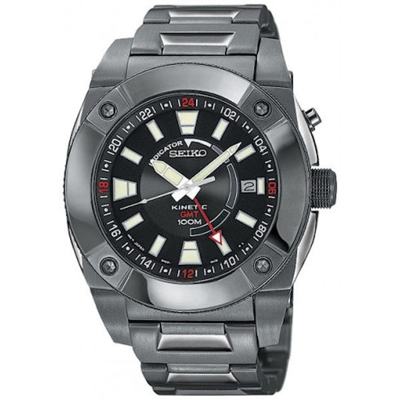 Seiko Kinetic GMT SUN007