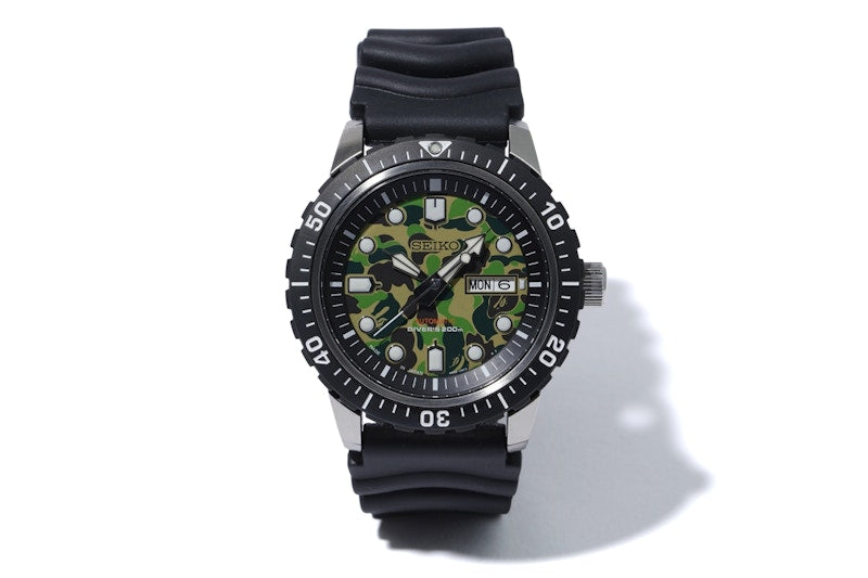 Seiko x BAPE Mechanical Divers Watch SZEL003