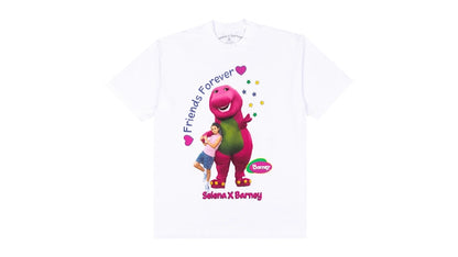 Selena Gomez Barney x Selena I Love You White Tee White