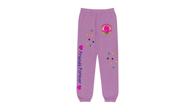 Selena Gomez Barney x Selena Starbright Sweatpants Purple