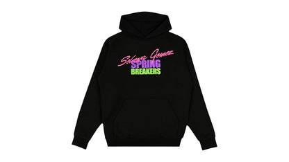 Selena Gomez Spring Breakers x Selena Gomez Mask's On Hoodie Black