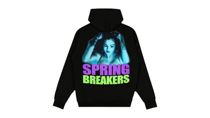 Selena Gomez Spring Breakers x Selena Gomez Mask's On Hoodie Black