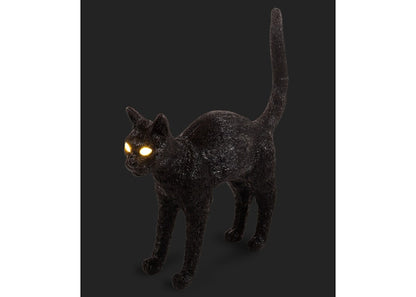 Seletti Jobby The Cat Lamp Black