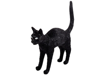 Seletti Jobby The Cat Lamp Black