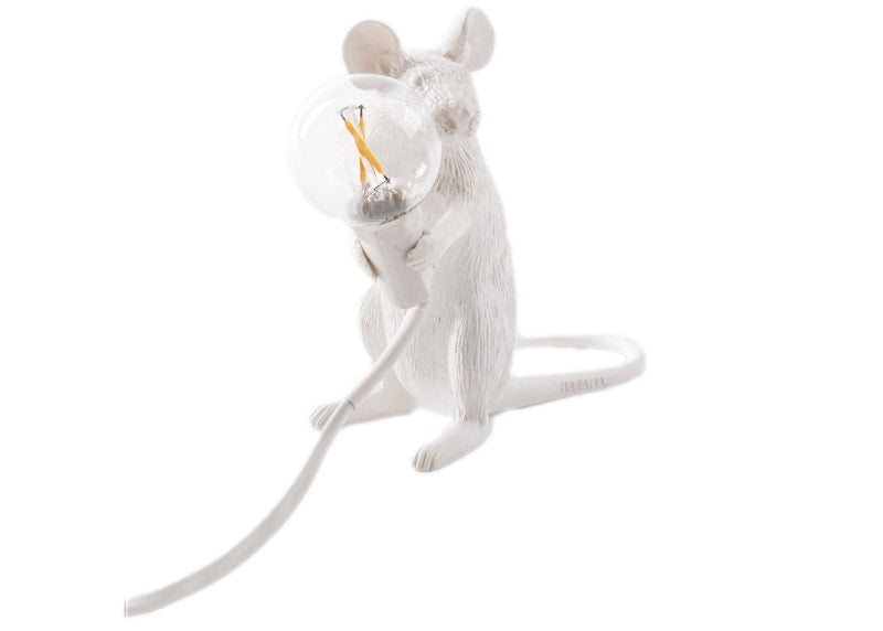 Seletti Mouse Lamp (Sitting Version) White