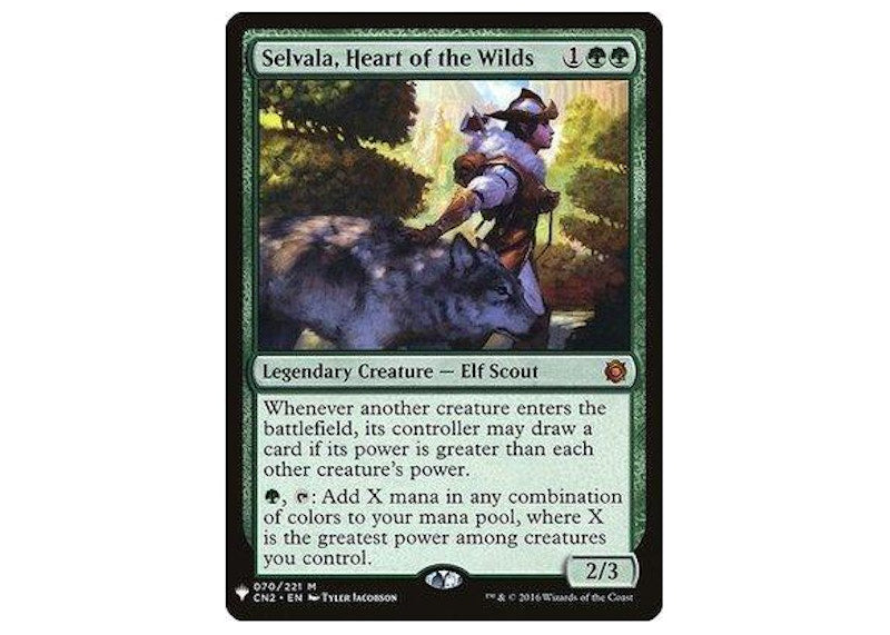 Selvala, Heart of the Wilds Magic: The Gathering TCG Mystery Booster/The List Mythic #70 (Ungraded)