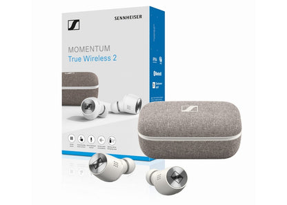 Sennheiser MOMENTUM True Wireless 2 Bluetooth Earbuds M3IETW2 WHITE White