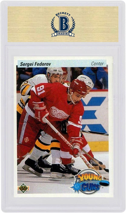 Sergei Fedorov 1990 Upper Deck Young Guns Rookie #525 (PSA or BGS Graded)