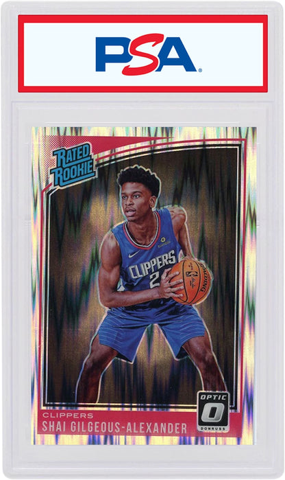 Shai Gilgeous-Alexander 2018 Panini Donruss Optic Rookie Shock #162