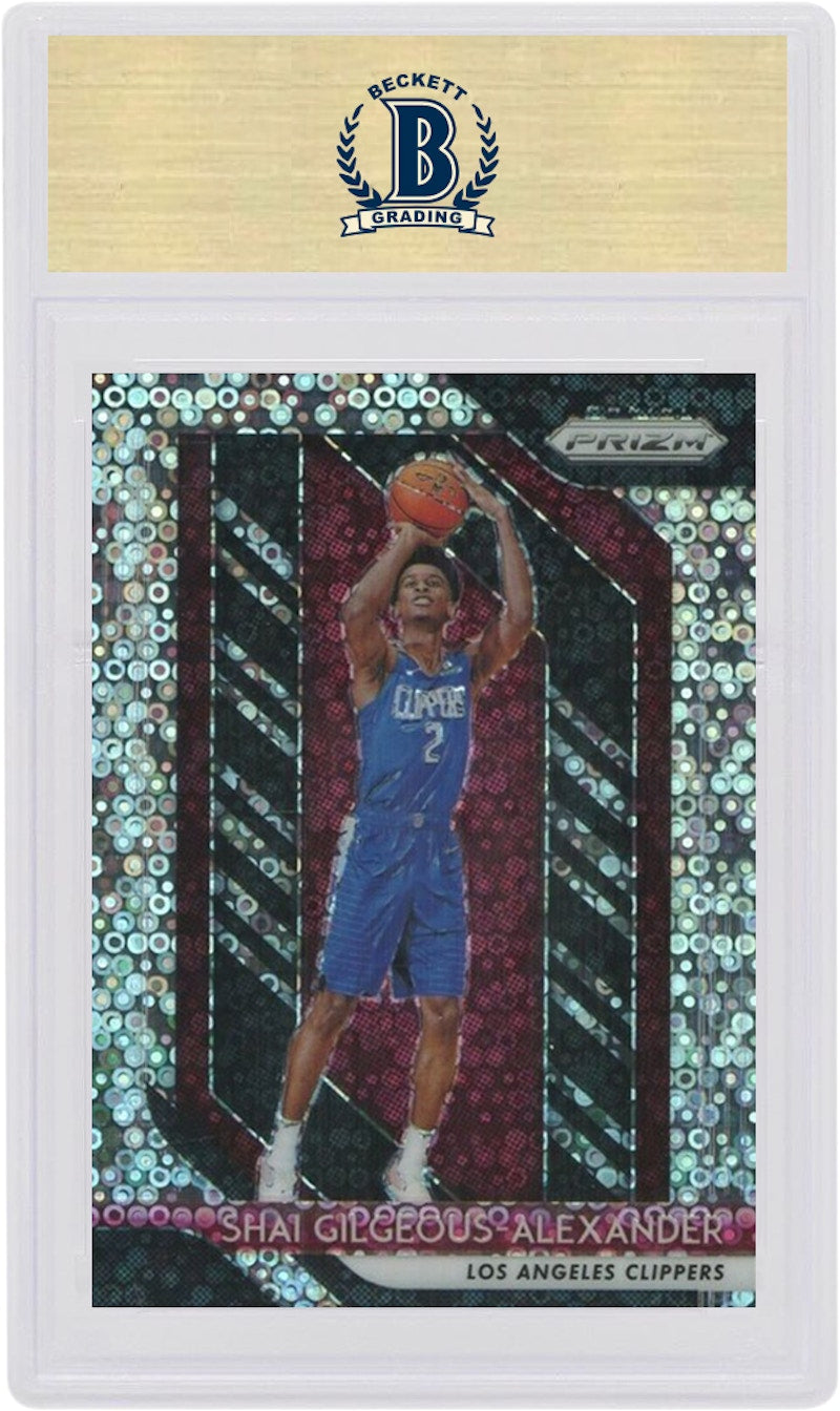 Shai Gilgeous-Alexander 2018 Panini Prizm Rookie Fast Break #184 (PSA or BGS Graded)