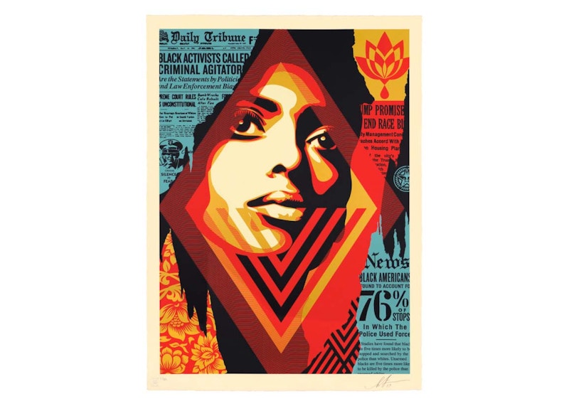 Shepard Fairey Bias by Numbers Print (Signed, Edition of 89)