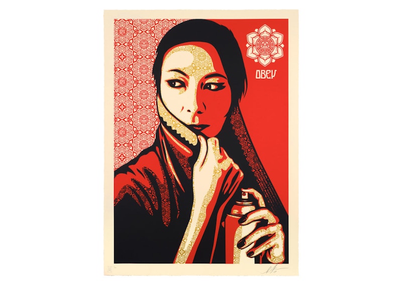 Shepard Fairey Commanda Print (Signed, Edition of 89)
