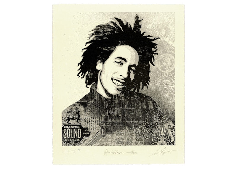 Shepard Fairey x Dennis Morris Lively Up Yourself Print (Signed, Edition of 450)