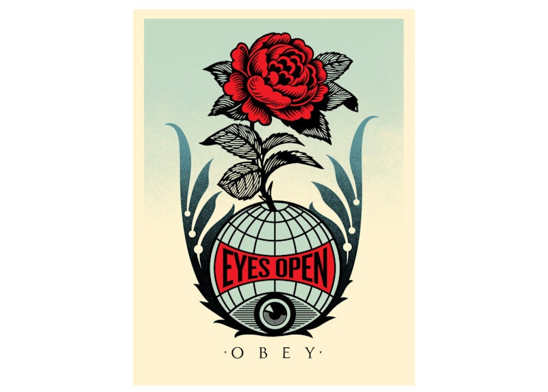 Shepard Fairey Eyes Open Print (Signed, Edition of 625)