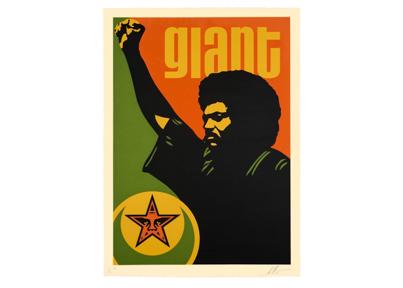 Shepard Fairey Jesse Nubian Print (Signed, Edition of 89)