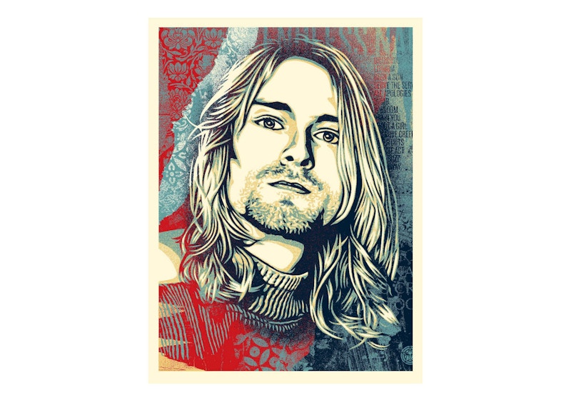 Shepard Fairey Kurt Cobain Endless Nameless (Signed, Edition of 650)