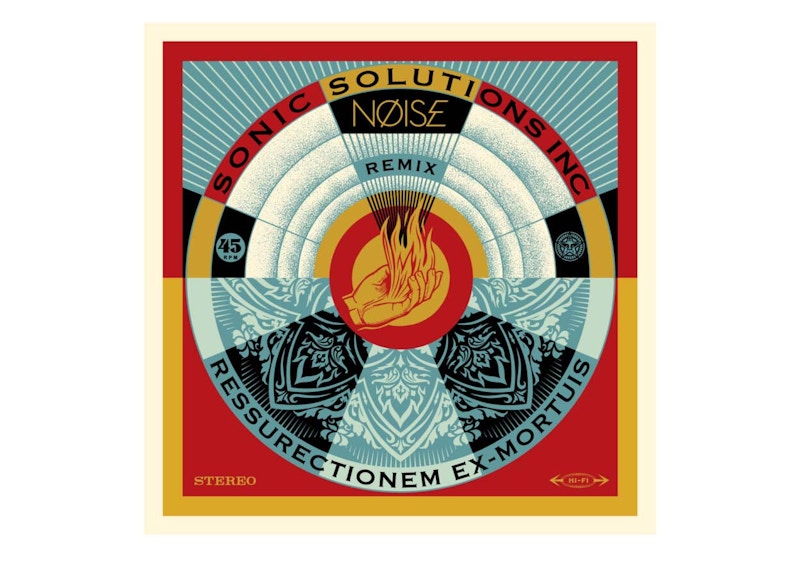 Shepard Fairey NØISE/SSI Resurrectionem Ex-Mortuis Remix Print (Signed, Edition of 400)
