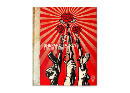 Shepard Fairey Obey 3 Decades of Dissent Signed 1st Edition Hardcover Book