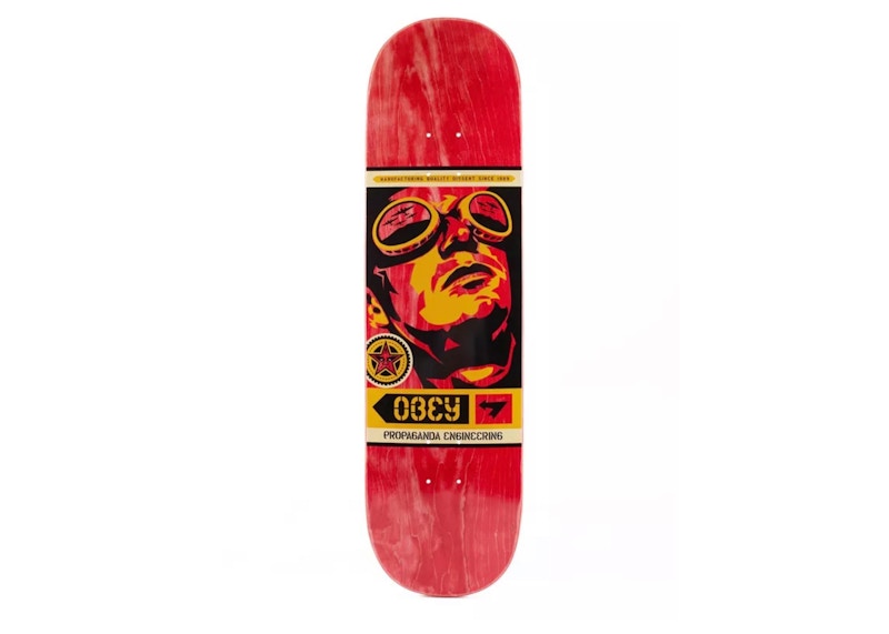 Shepard Fairey Obey Propaganda Engineering Skateboard Deck