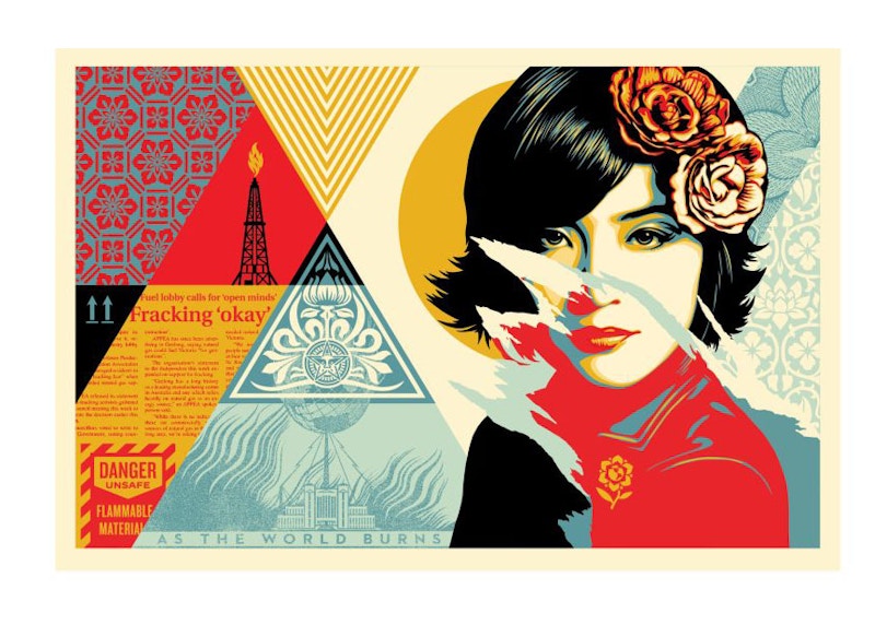 Shepard Fairey Open Minds Print (Signed, Edition of 675)