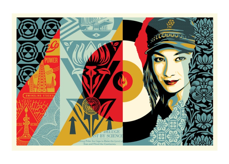 Shepard Fairey Raise The Level Print (Signed, Edition of 550)