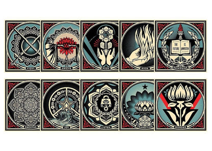 Shepard Fairey Revolutionary Love Box Print Set (Signed Edition of 250)