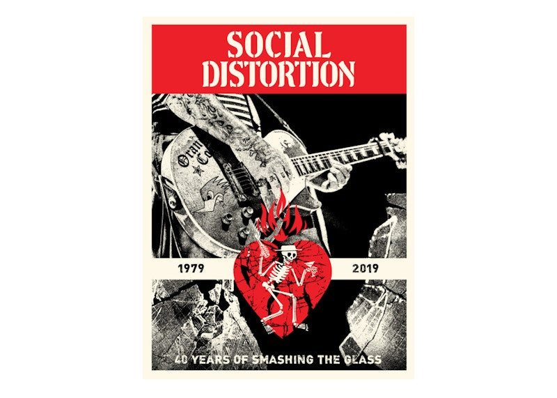 Shepard Fairey Social Distortion Print (Signed, Edition of 600)
