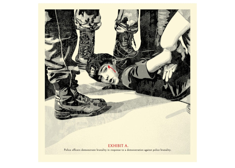 Shepard Fairey The High Cost of Free Speech Print (Signed, Edition of 575)