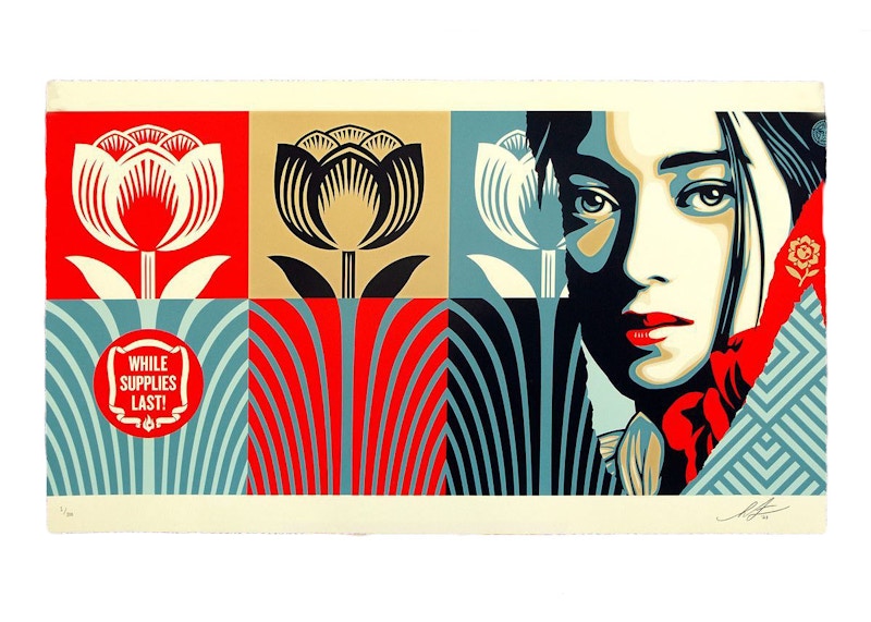 Shepard Fairey While Supplies Last! Print (Signed, Edition of 100)